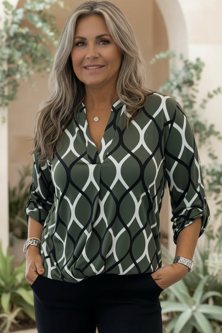 Helen - Modern Pattern Top