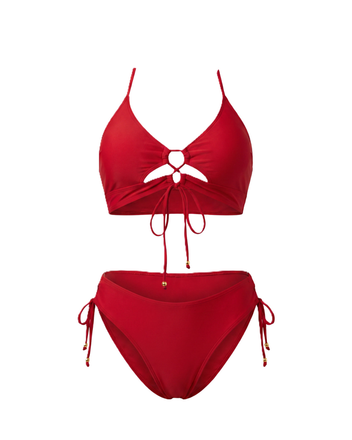 Filippa | Bikini con Laccetti e Dettaglio Annodato
