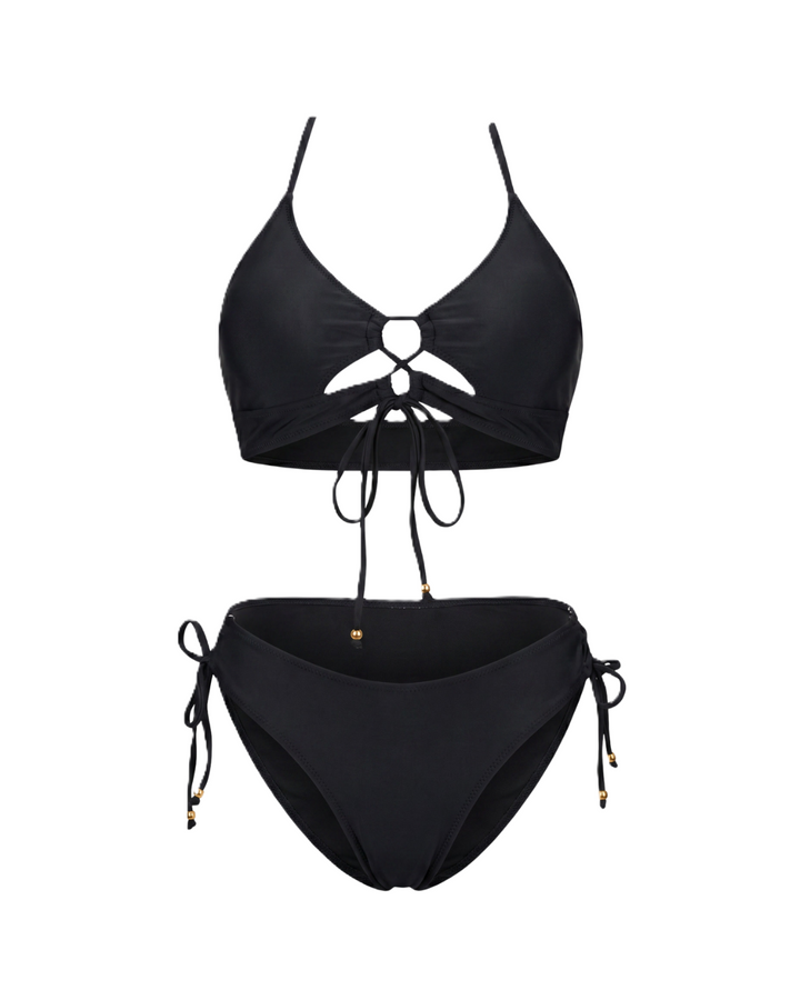 Filippa | Bikini con Laccetti e Dettaglio Annodato