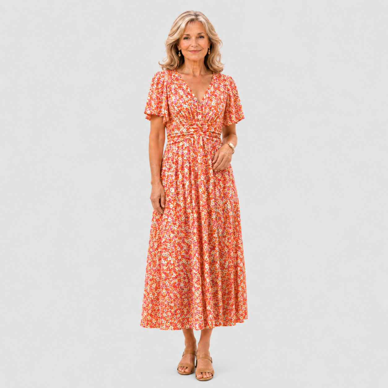 Alice - Floral A-Line Summer Dress