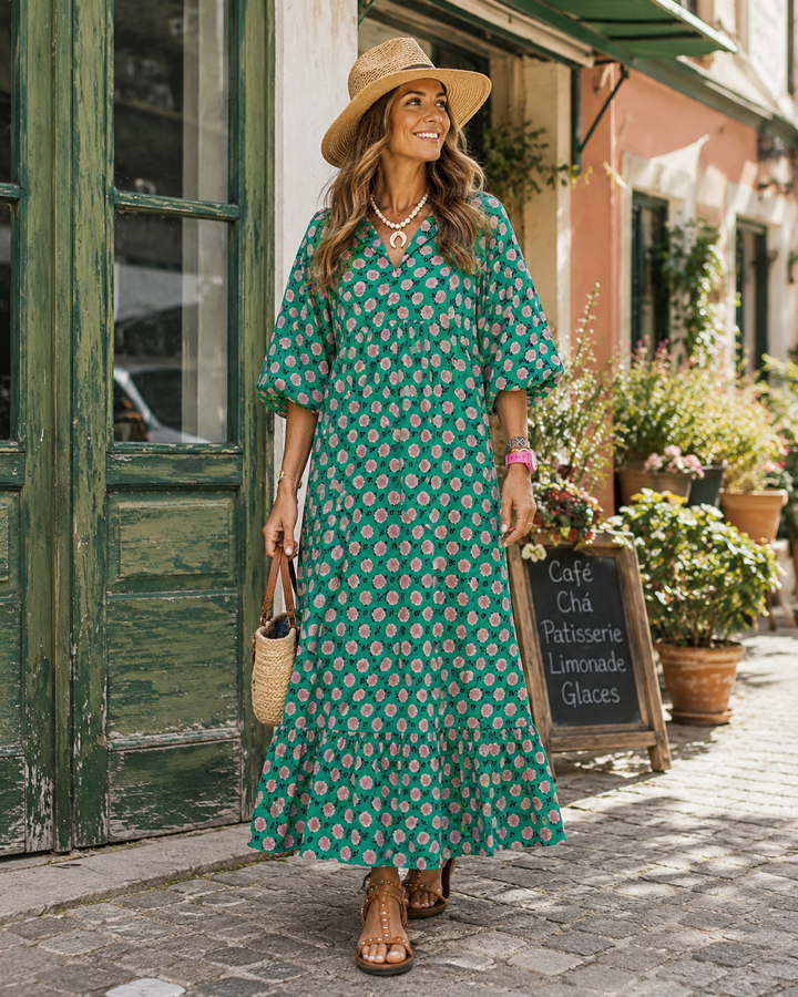 Fleur | Bohemian Maxi Dress