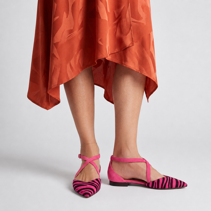 Fern - Ballet Flats with Straps