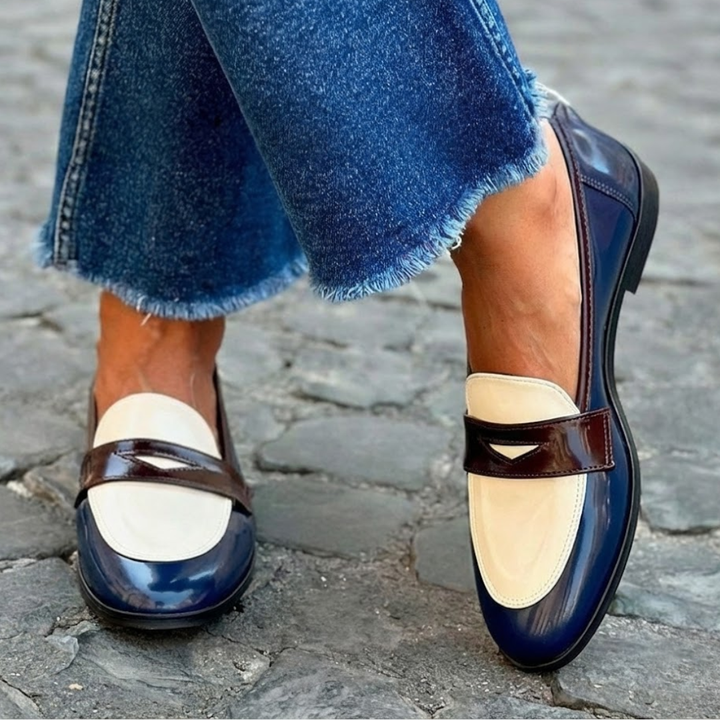 Aoife | Contrast Loafers