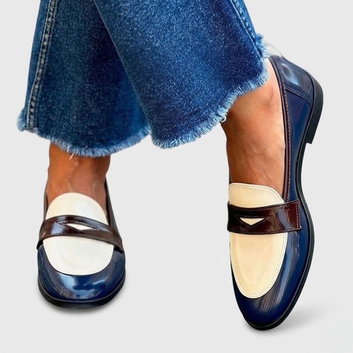 Aoife | Contrast Loafers