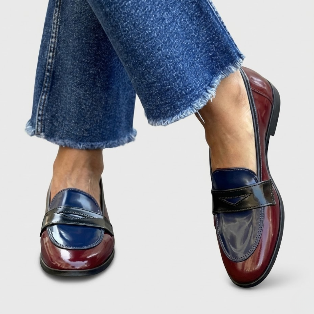 Aoife | Contrast Loafers