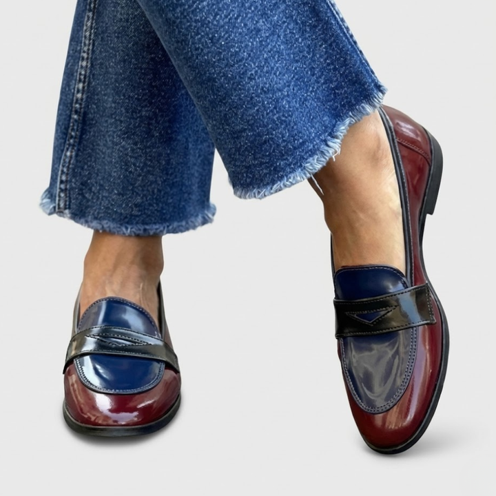 Aoife | Contrast Loafers