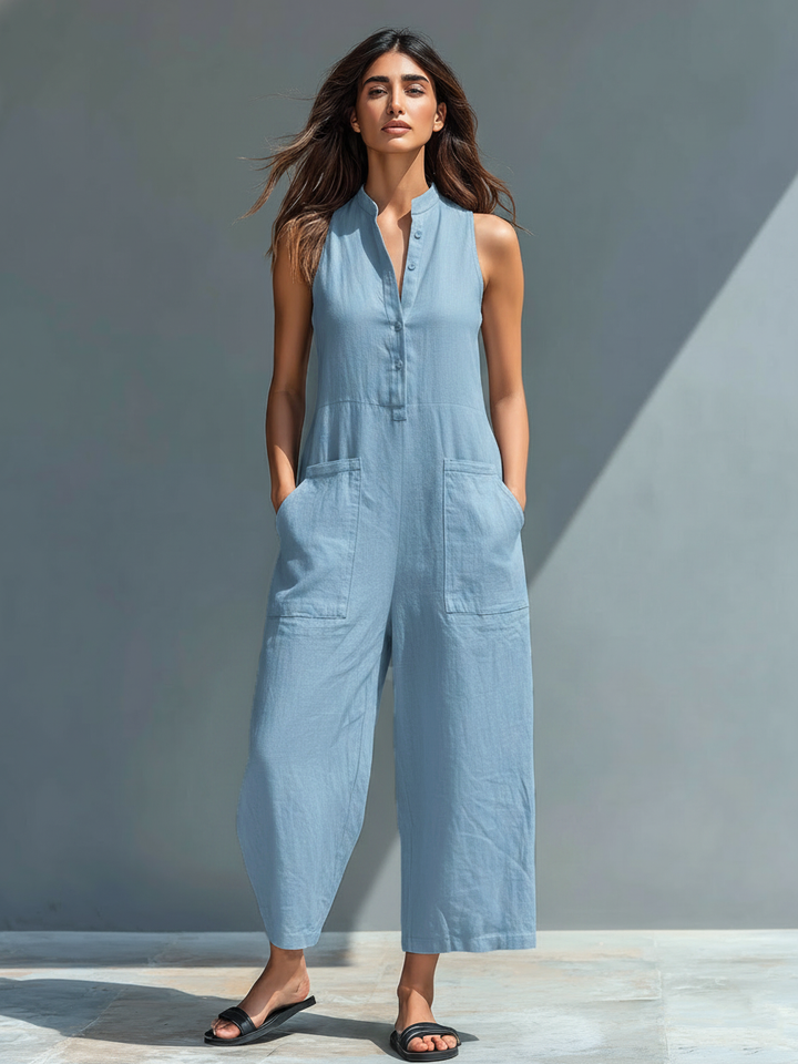 Jade – Sleeveless Jumpsuit