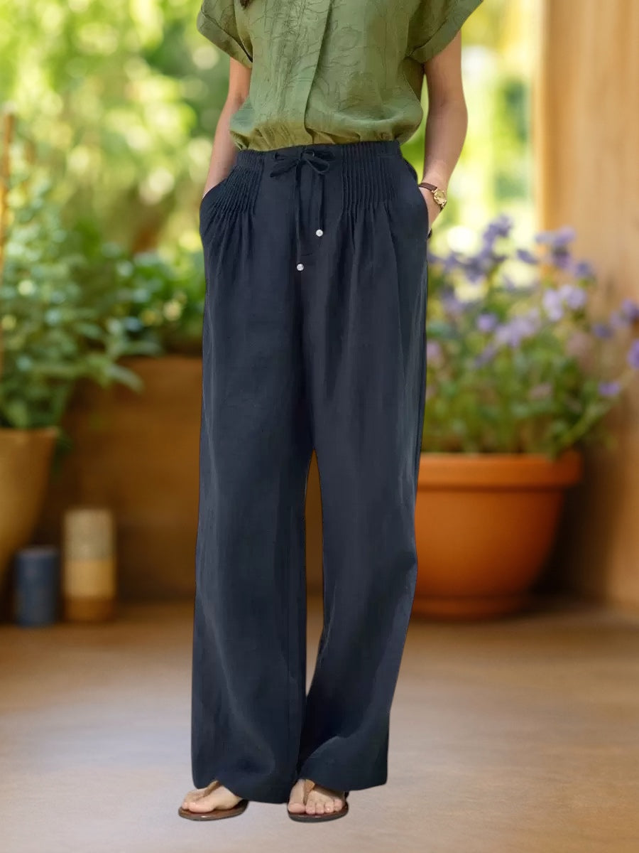Steph | Relaxed Fit Wide-Leg Pants