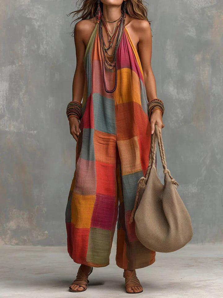 Bohemian Patchwork Jumpsuit™ – Freshness and Freedom in a Uniquely Artistic Style
