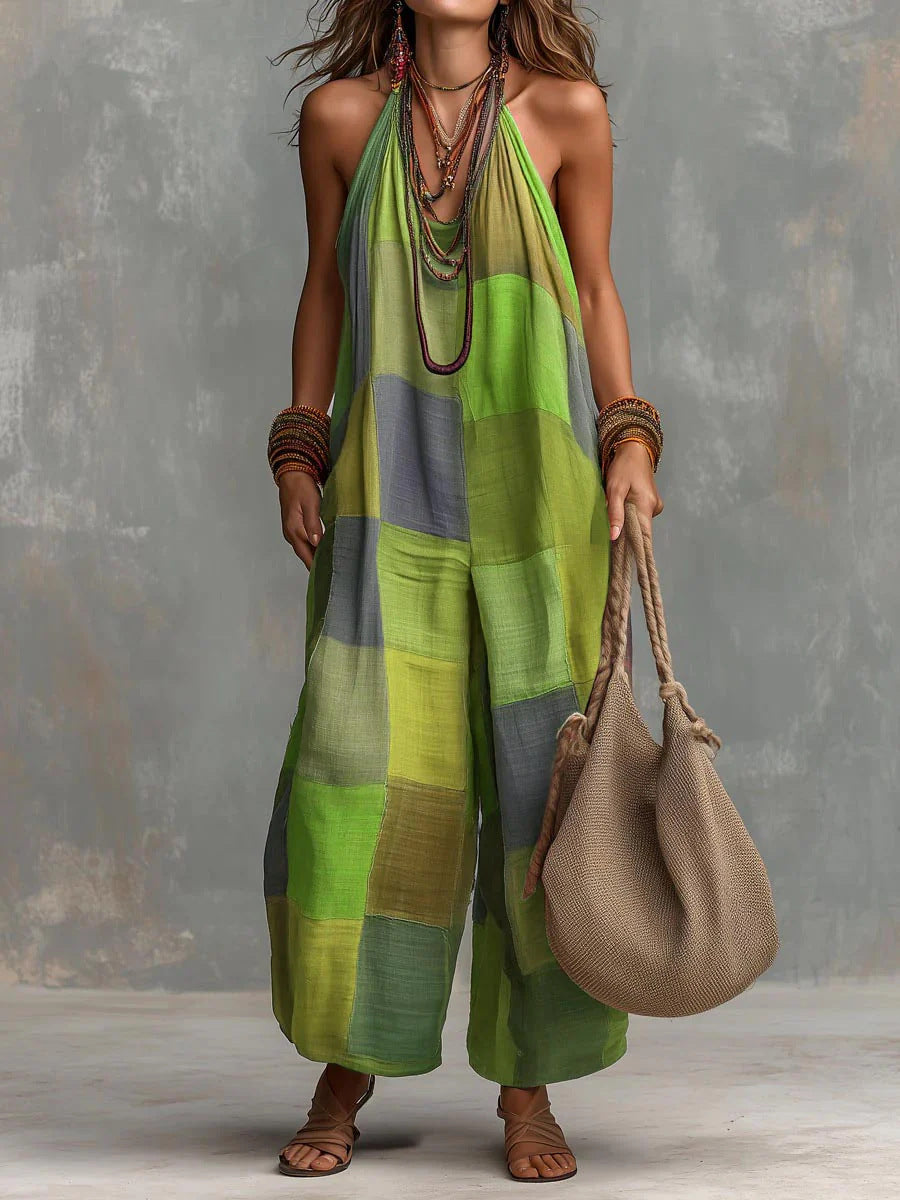 Bohemian Patchwork Jumpsuit™ – Freshness and Freedom in a Uniquely Artistic Style