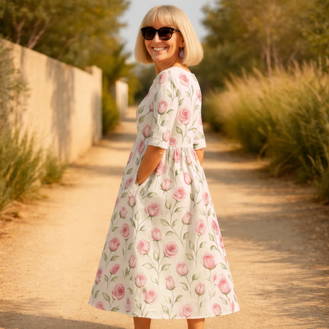 Lily | Midi Dress - Effortless Comfort