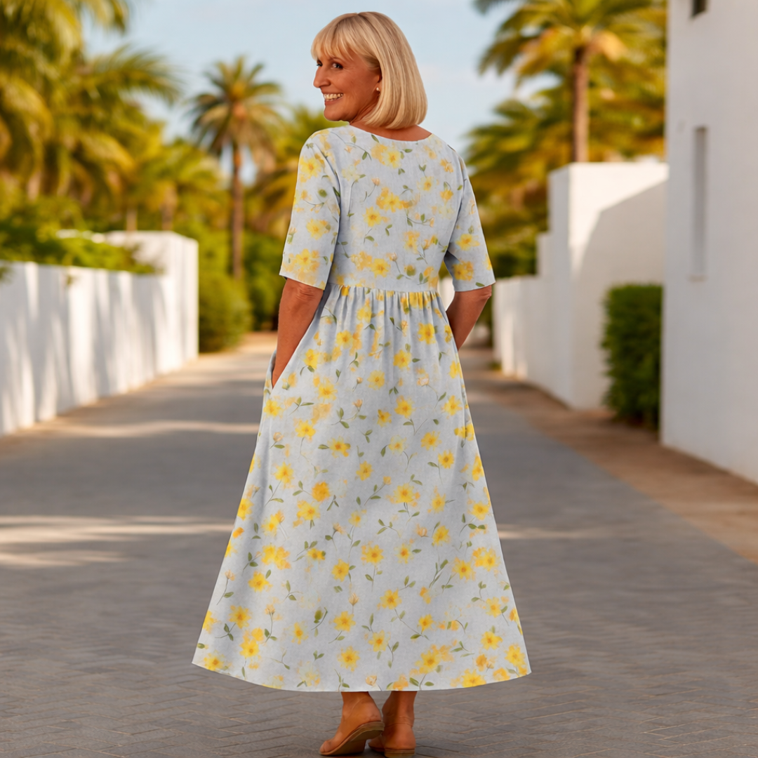 Lily | Midi Dress - Effortless Comfort