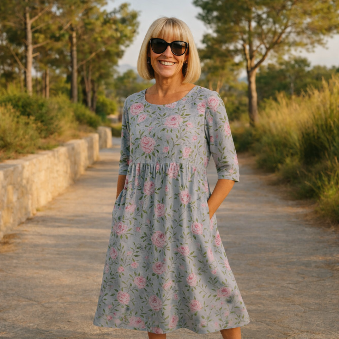 Lily | Midi Dress - Effortless Comfort