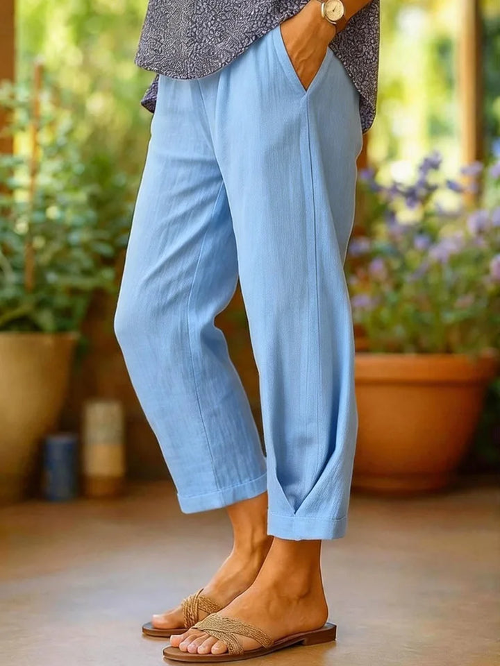 Frances | Comfortable Everyday Cropped Pants