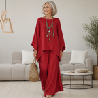 Sienna - Linen Blend Trouser Set