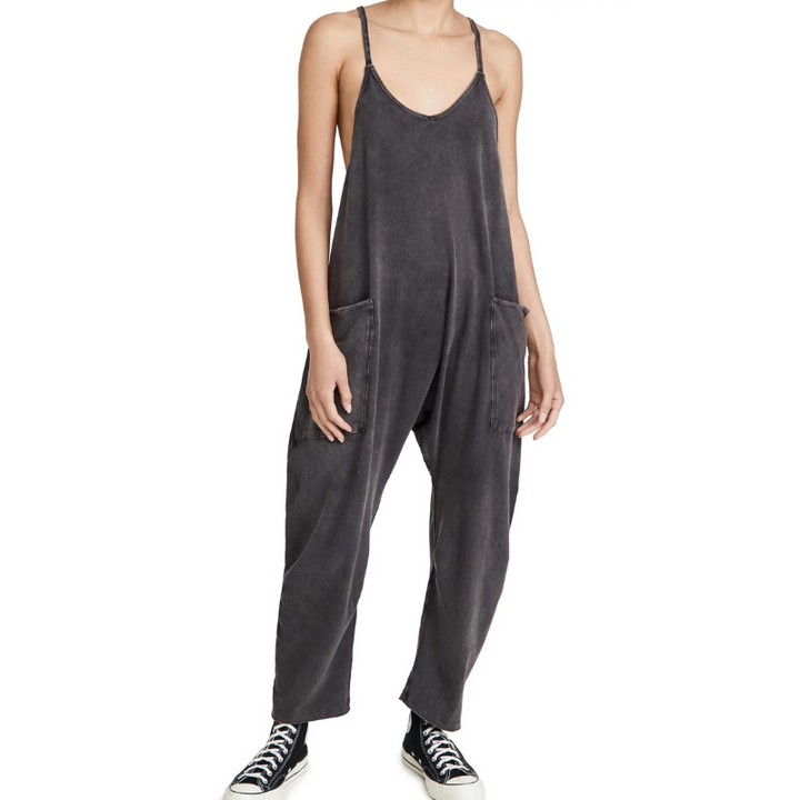 Una™ | Elegant Long Cotton Jumpsuit