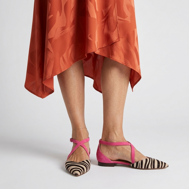 Fern - Ballet Flats with Straps