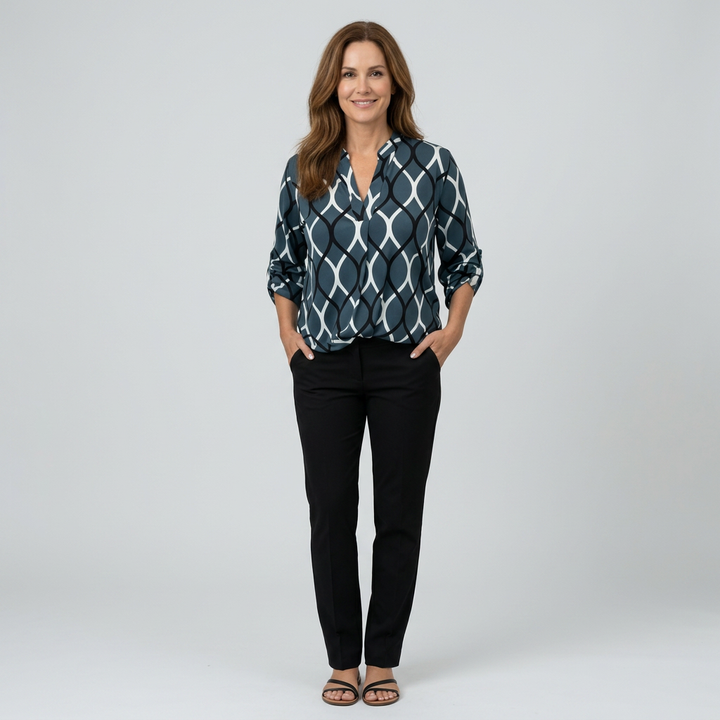 Helen - Modern Pattern Top