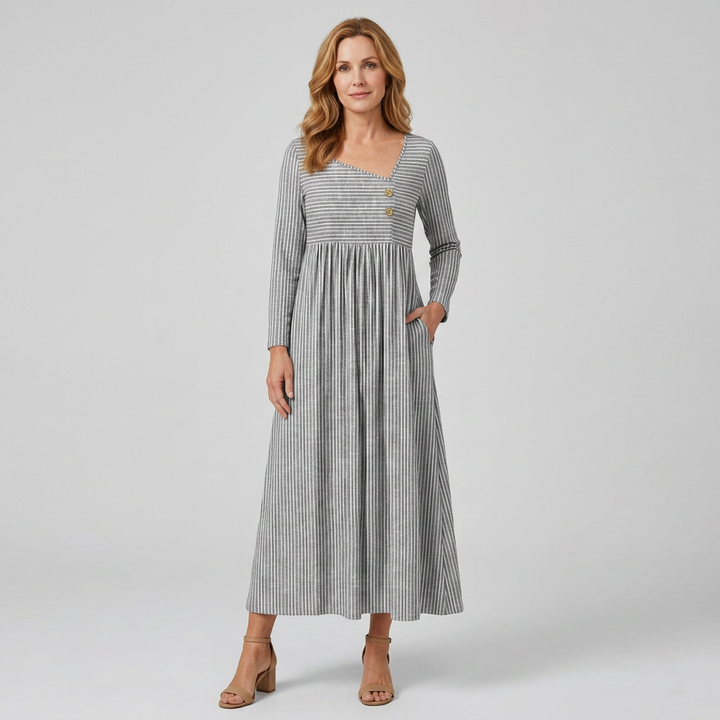 Cleomarie | Elegant Midi Dress