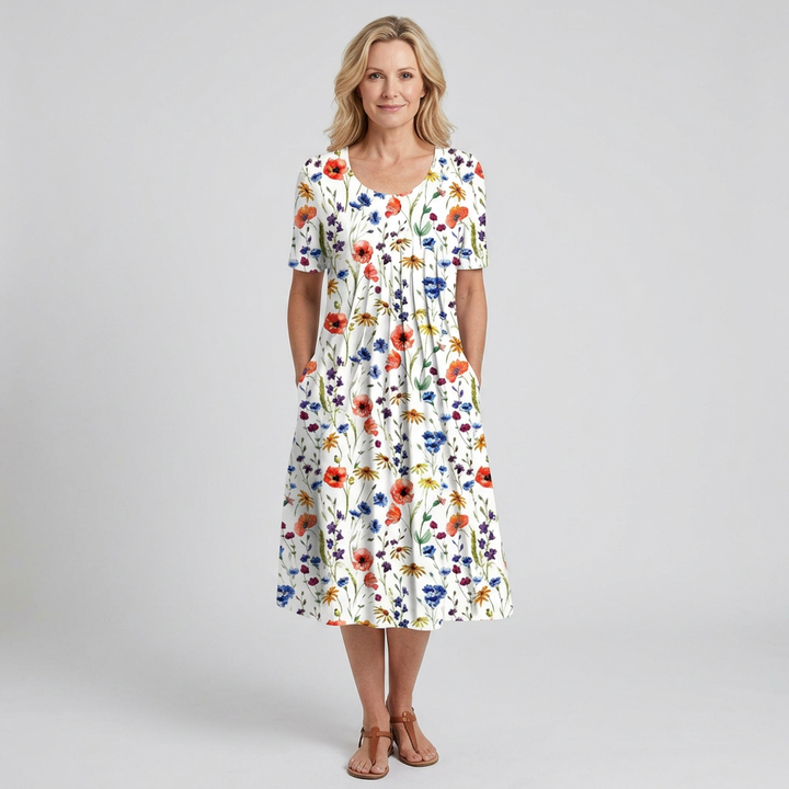 Mary™ | Dress with Tummy Coverage