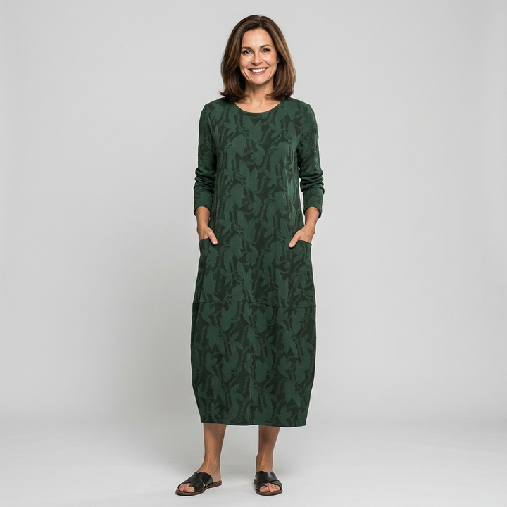 Victoria | Casual Round-Neck Dress