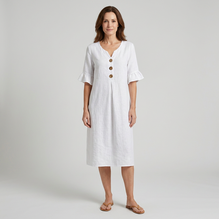 Radmila™ | Textured Long Sleeve Dress